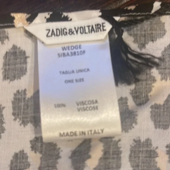 NWT Zadig & Voltaire Swimsuit Pareo - Picture 4 of 5